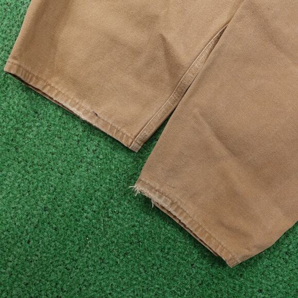 CARHARTT DOUBLE KNEE DUCK CANVAS CARPENTER WORK PANTS MENS 40X30 (39X30) - Picture 8 of 11